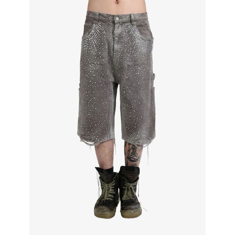 Birth Of Royal Child Brown Shorts - Denim Shorts Men